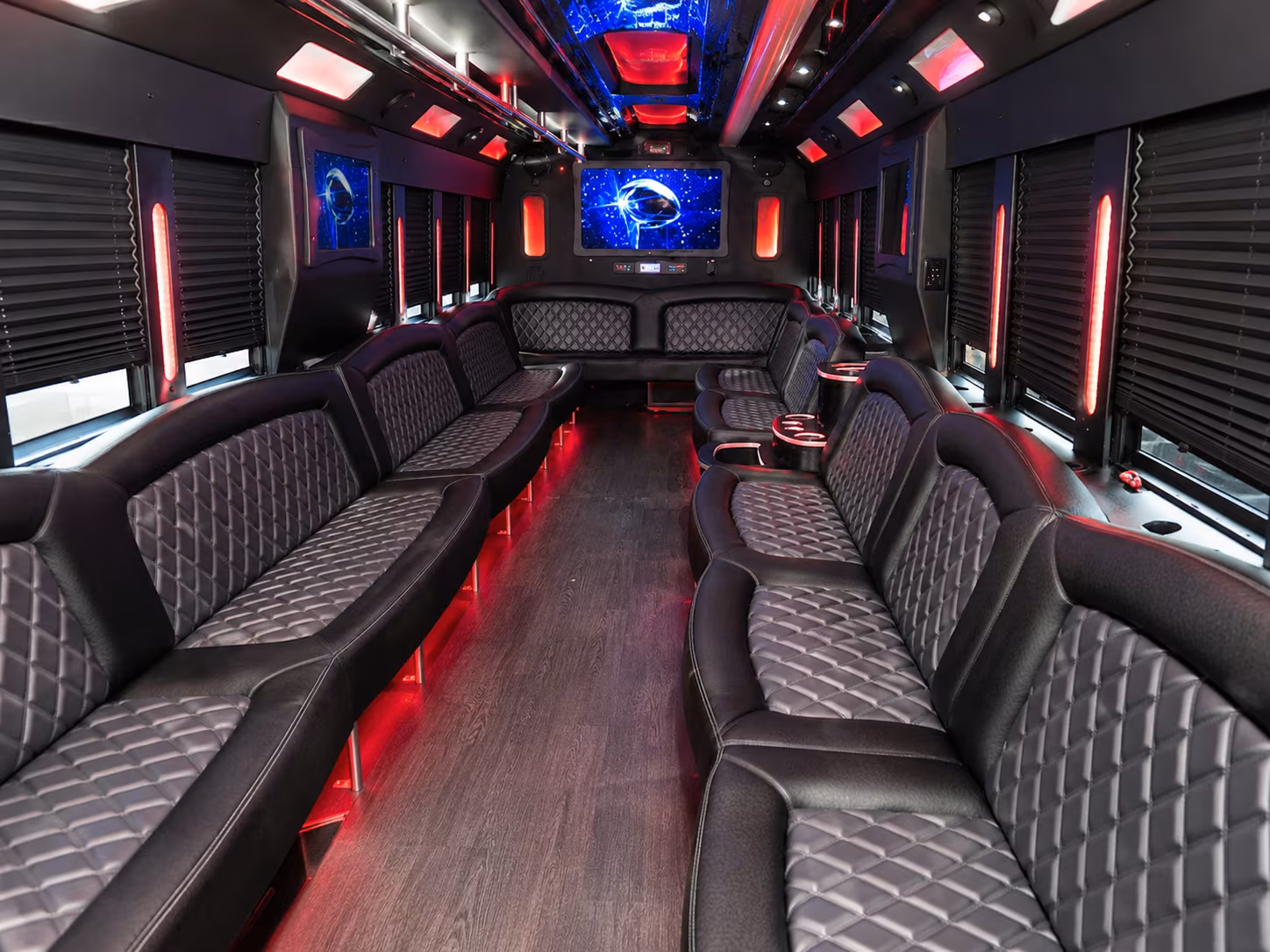 party bus rentals for warwick high school proms