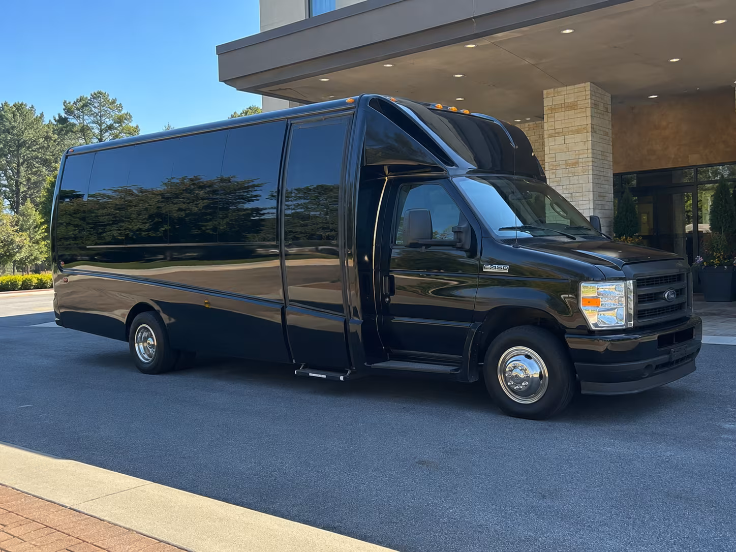 shuttle buses for weekly worship services in warwick