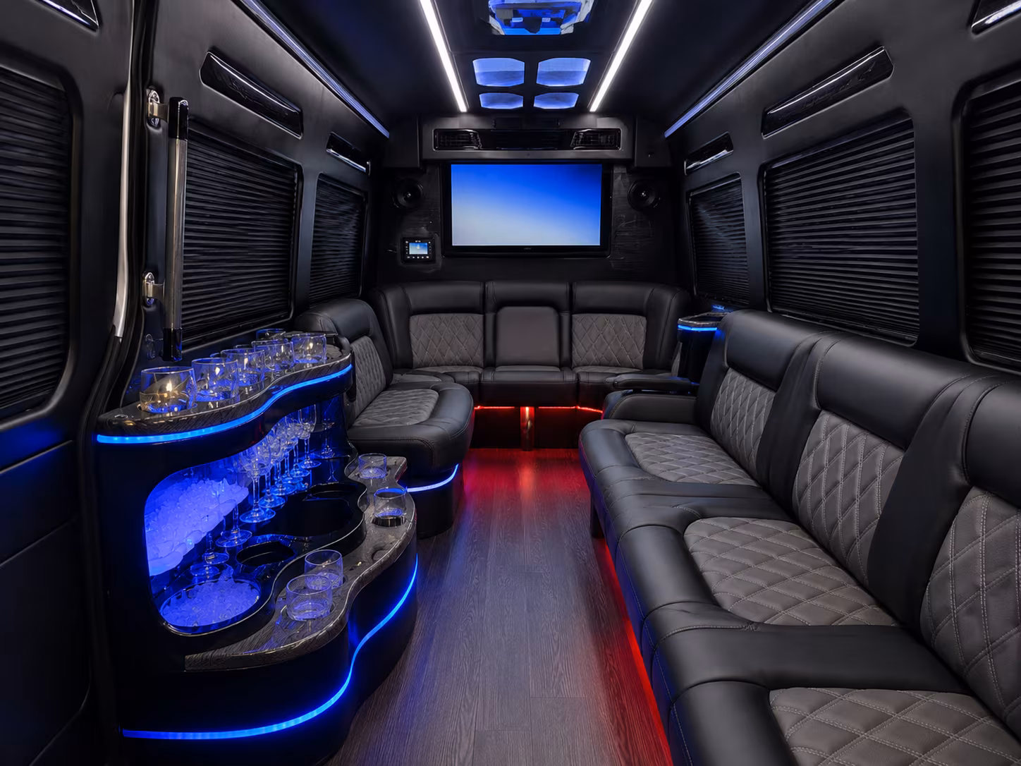 warwick airport wedding transportation buses for out of town guests