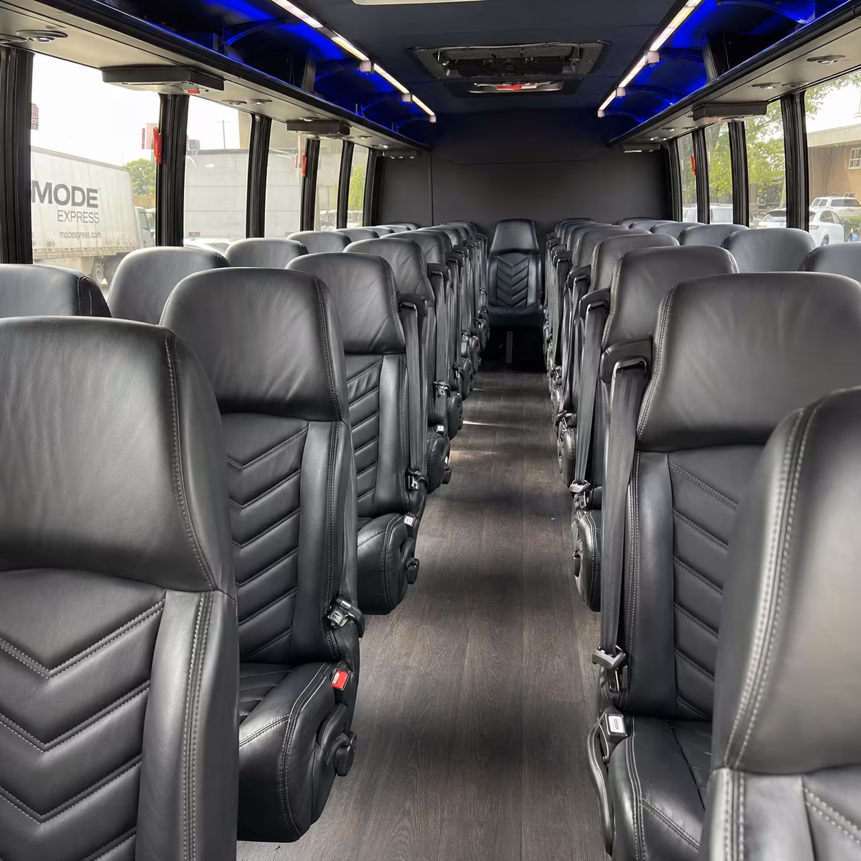 warwick religious group transportation onboard seating