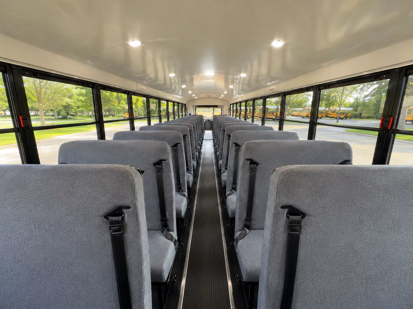 warwick school bus inside