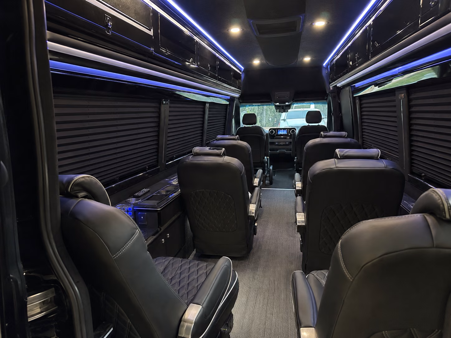 warwick sprinter van with driver interior